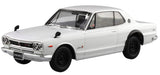AOSHIMA 58831 Nissan Skyline 2000Gt-R White Aug 1/32 Scale Pre-Painted Snap-Fit Kit- Japan Figure Store - #1 Bring To You The Best Japanese Goods