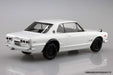 AOSHIMA 58831 Nissan Skyline 2000Gt-R White Aug 1/32 Scale Pre-Painted Snap-Fit Kit- Japan Figure Store - #1 Bring To You The Best Japanese Goods
