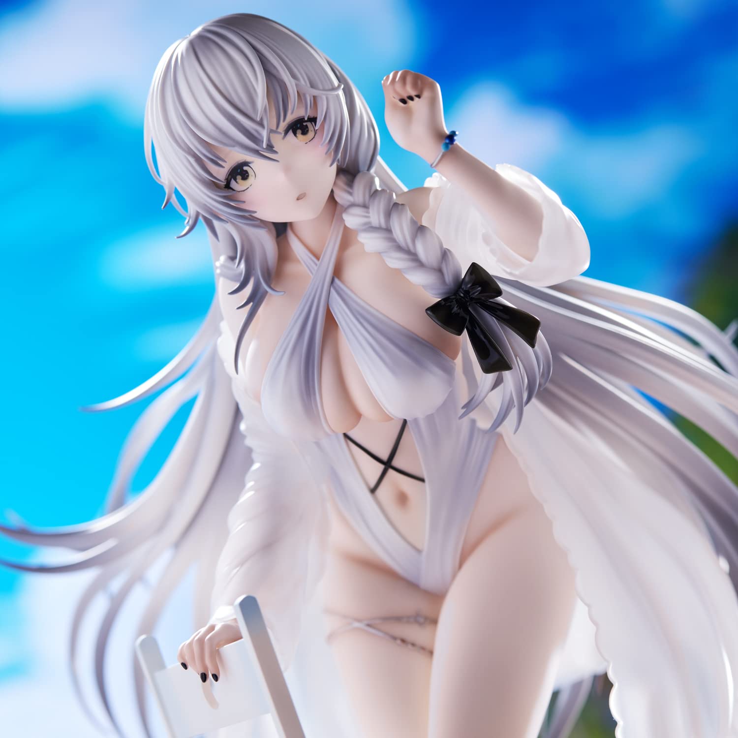 Union Creative Azur Lane Hermione Pure White Holiday Ver. Pvc & Abs Figure Japan- Japan Figure Store - #1 Bring To You The Best Japanese Goods