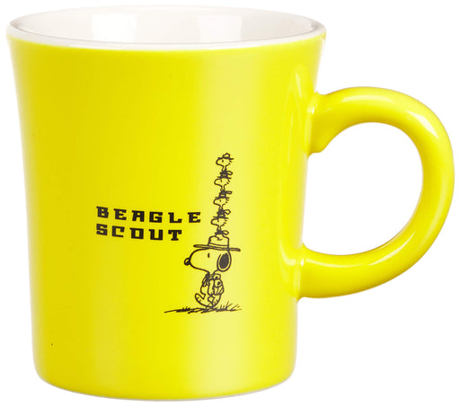 Snoopy Beagle Scout Mug 8.5cm Yellow 604164 - Kaneshotouki- Japan Figure Store - #1 Bring To You The Best Japanese Goods