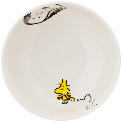 Kaneshotouki Snoopy Joy Ramen Bowl 14.5cm White 606134- Japan Figure Store - #1 Bring To You The Best Japanese Goods