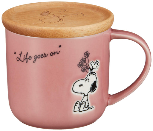 YAMAKA Peanuts Snoopy Mug With Coaster Red- Japan Figure Store - #1 Bring To You The Best Japanese Goods