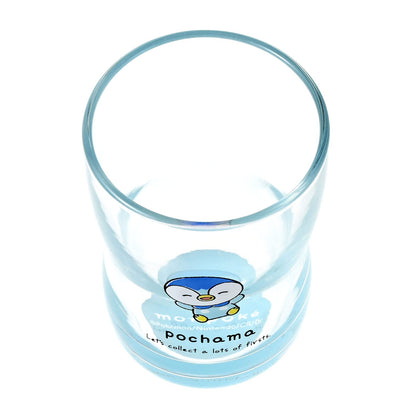Pokémon Monpoke Pochama Glass Glass Tumbler Cup Height Approx. 9Cm Nakayoshi Glass Blue Blue Made In Japan 050152- Japan Figure Store - #1 Bring To You The Best Japanese Goods