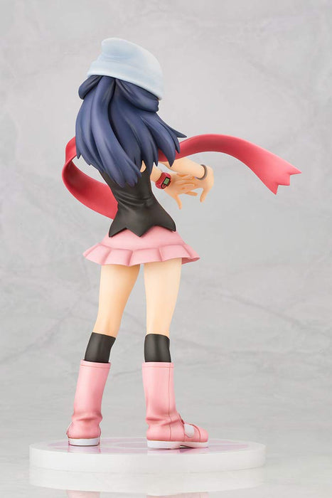 Kotobukiya Artfx J Pokemon Series Hikari with Piplup Painted Figure 1/8 Scale- Japan Figure Store - #1 Bring To You The Best Japanese Goods