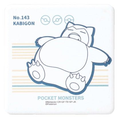 Kaneshotouki Snorlax Water Absorbing Coaster 145511- Japan Figure Store - #1 Bring To You The Best Japanese Goods