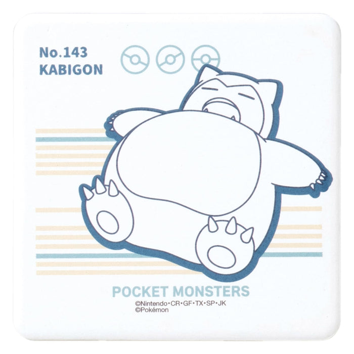 Kaneshotouki Snorlax Water Absorbing Coaster 145511- Japan Figure Store - #1 Bring To You The Best Japanese Goods