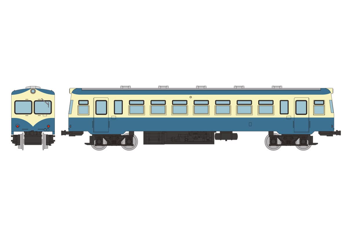 TOMYTEC Tomii Electric Railway Tao Line Diesel Train New Painting 2 Cars Set N Scale- Japan Figure Store - #1 Bring To You The Best Japanese Goods