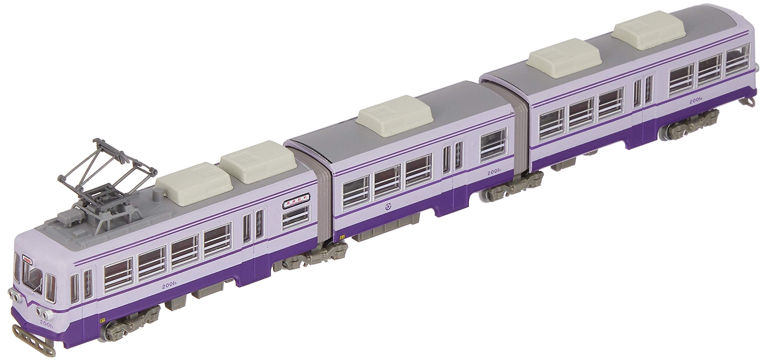 TOMYTEC Chikuho Electric Railway Type 2000 No.2001 Purple N Scale- Japan Figure Store - #1 Bring To You The Best Japanese Goods