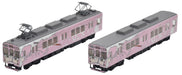 Tomytec Ninja Train Pink 2-Car Set Iga Railway 200 Series 202 Formation Railway Collection Iron- Japan Figure Store - #1 Bring To You The Best Japanese Goods
