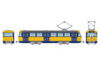 Tomytec Railway Collection Iron Collection Leipzig Tram Tatra T4+B4 Japan Diorama Set- Japan Figure Store - #1 Bring To You The Best Japanese Goods