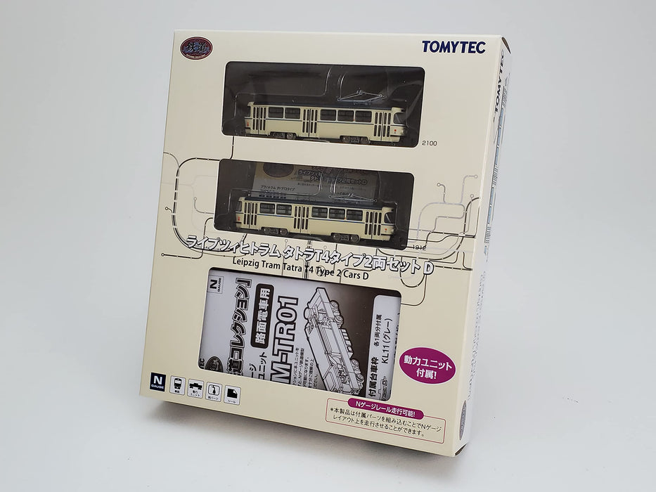 Tomytec Japan Railway Collection Iron Collection Leipzig Tram Tatra T4 315728 Diorama Supplies- Japan Figure Store - #1 Bring To You The Best Japanese Goods