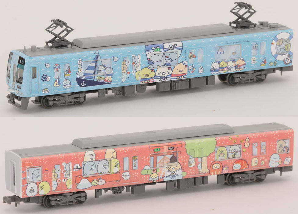 Tomytec Japan Railway Collection Iron Collection Nankai Electric Railway 1000 Series Sumikko Gurashi Wrapping 6 Car Set Diorama 316596- Japan Figure Store - #1 Bring To You The Best Japanese Goods