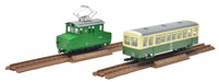 Tomytec Railway 2-Car Set Deki 1 & Hohafu 1 Akasaka Mine Employee Transport Train Collection- Japan Figure Store - #1 Bring To You The Best Japanese Goods