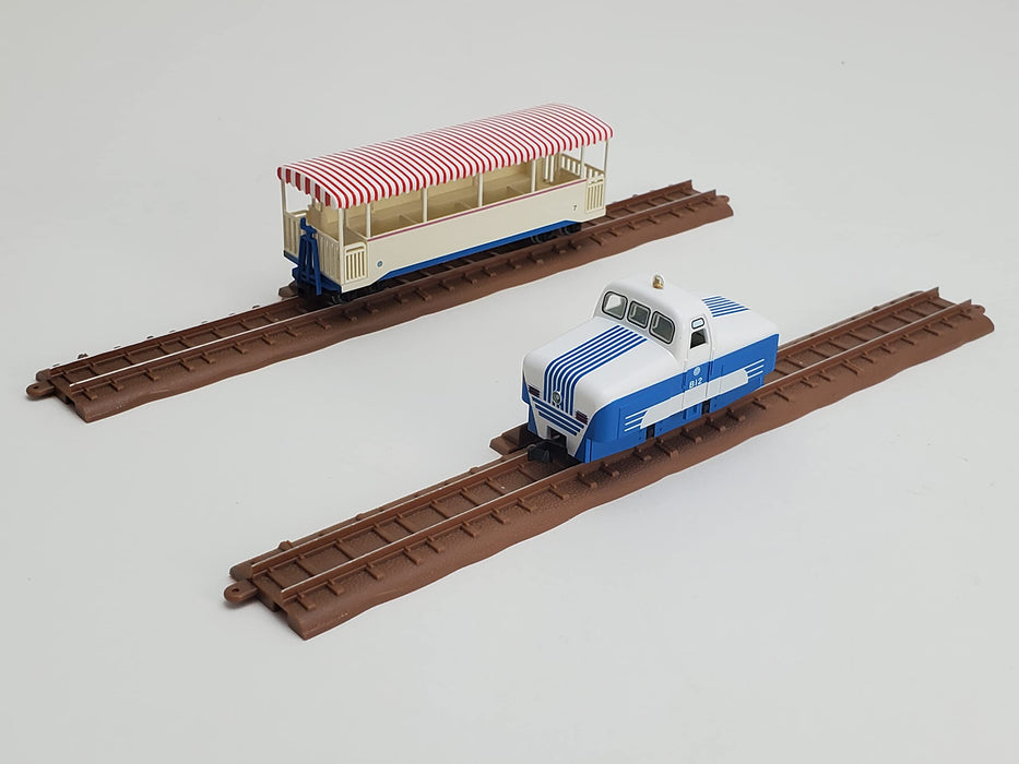 Tomytec Railway Collection Iron Collection Narrow Gauge 80 Seibu Yamaguchi Line B12 Passenger Car Set Japan Diorama Supplies- Japan Figure Store - #1 Bring To You The Best Japanese Goods
