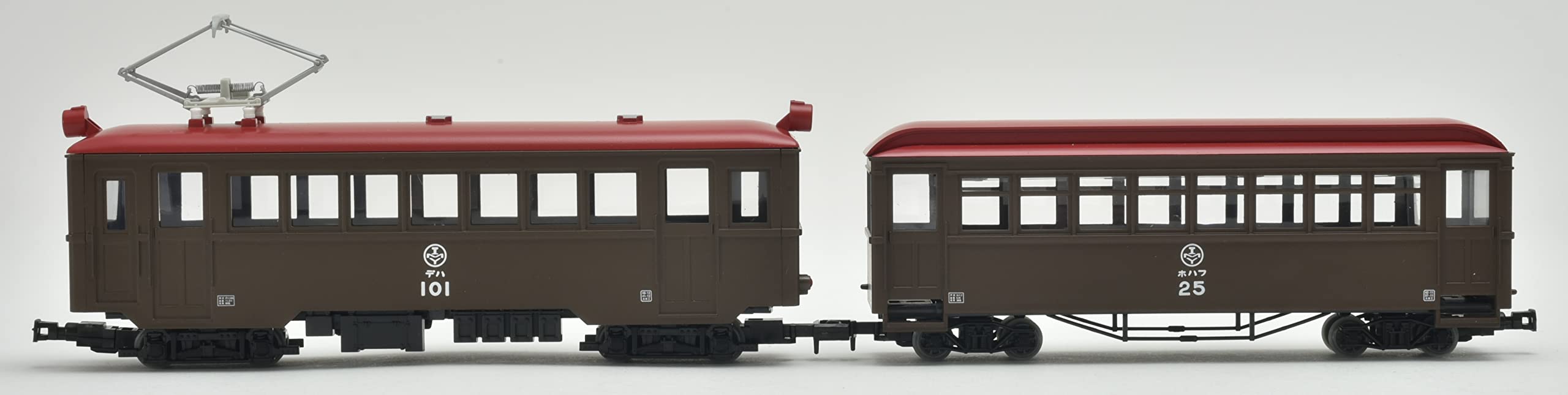 Tomytec Japan Railway Collection Iron Collection Narrow Gauge 80 Nekoya Line Yamaneko Deha 101 + Hohafu 25 2 Car Set Diorama 315490- Japan Figure Store - #1 Bring To You The Best Japanese Goods