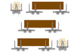 Tomytec Railway Collection Iron Collection Narrow Gauge 80 Lumber Truck 3-Car Set ED- Japan Figure Store - #1 Bring To You The Best Japanese Goods