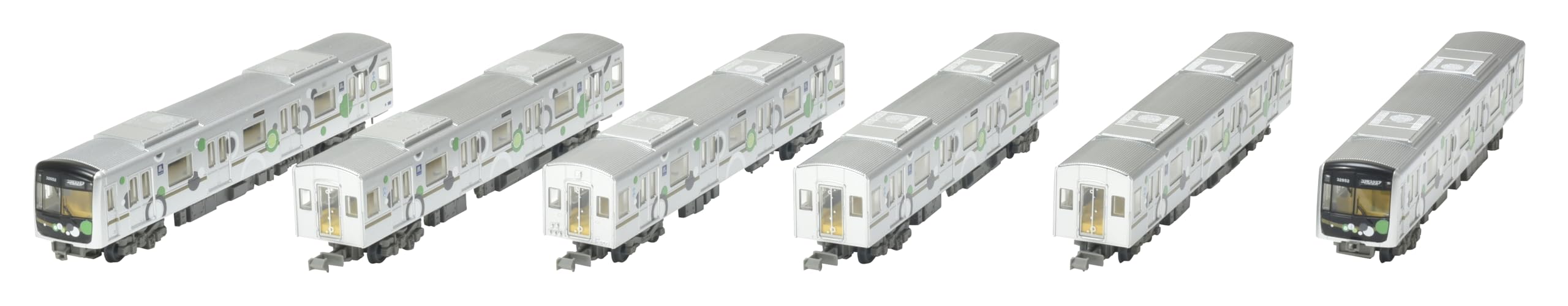 Tomytec Railway Collection Chuo Line 30000A Series 6-Car Diorama Set Osakametro- Japan Figure Store - #1 Bring To You The Best Japanese Goods