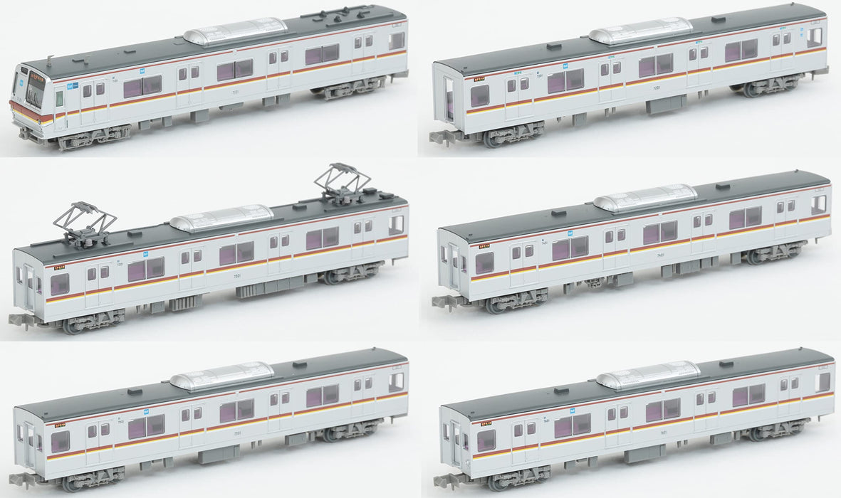 Tomytec Railway Collection Tokyo Metro 7000 Yurakucho & Fukutoshin Line 10-Car Set Japan Diorama 319887- Japan Figure Store - #1 Bring To You The Best Japanese Goods