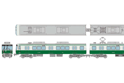 Tomytec Railway Collection Tetsukore 6-Car Set Diorama Supplies Kobe Subway Seishin/Yamanote 2000 Thank You 2122 Japan- Japan Figure Store - #1 Bring To You The Best Japanese Goods