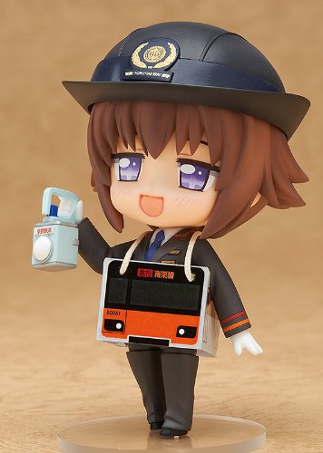 Tomytec Railway Girl Minami Kurihashi Nendoroid Non-Scale Movable PVC Figure- Japan Figure Store - #1 Bring To You The Best Japanese Goods