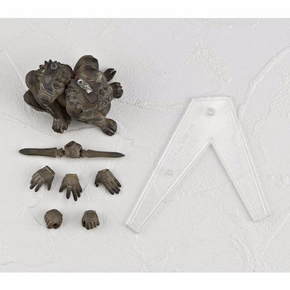 Revoltech Takeya Buddhist Statue Collection No.004ex Zochouten Wood Tone Figure- Japan Figure Store - #1 Bring To You The Best Japanese Goods