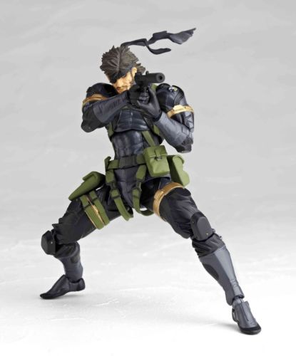 Revoltech Yamaguchi No.131 Metal Gear Solid Peace Walker Snake Figure Kaiyodo- Japan Figure Store - #1 Bring To You The Best Japanese Goods