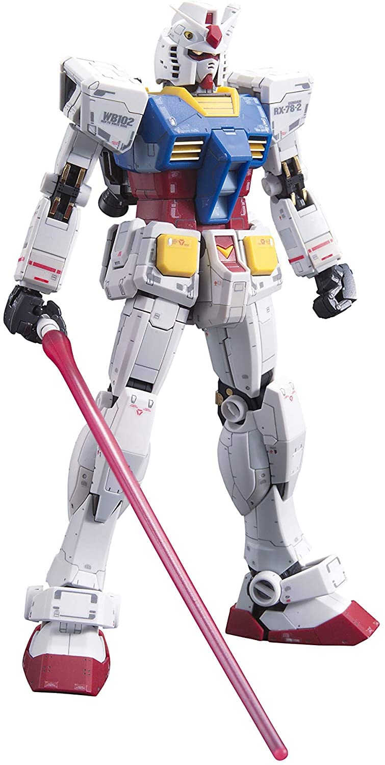 Rg Mobile Suit Gundam Rx-78-2 Gundam 1/144 Scale Color Coded Plastic Model- Japan Figure Store - #1 Bring To You The Best Japanese Goods