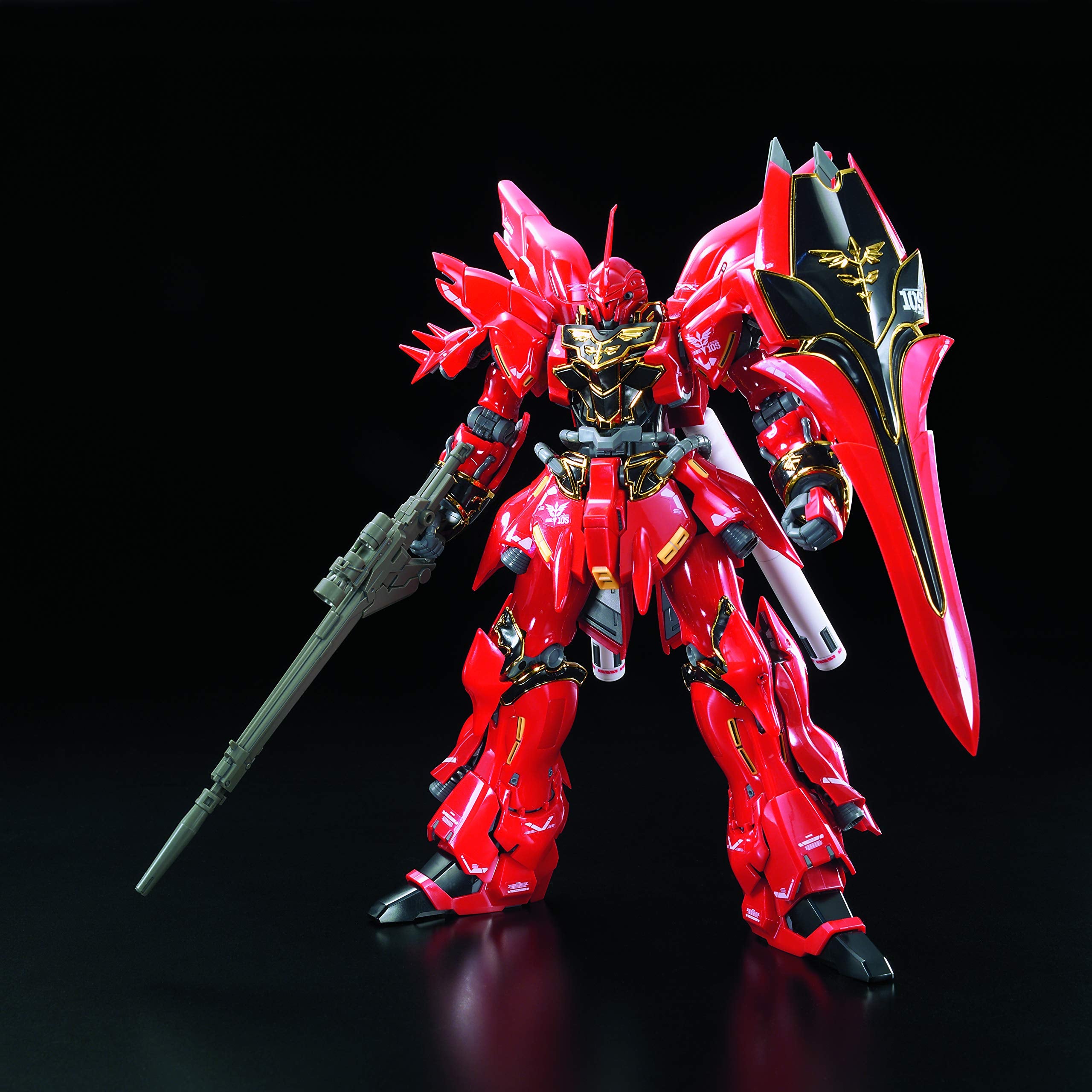 BANDAI Rg-22 Gundam Msn-06S Sinanju 1/144 Scale Kit- Japan Figure Store - #1 Bring To You The Best Japanese Goods