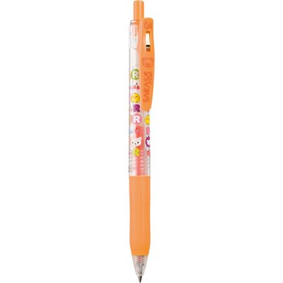 San-X Rilakkuma Sarasa Clip in Vibrant Orange - Durable Office Accessory- Japan Figure Store - #1 Bring To You The Best Japanese Goods