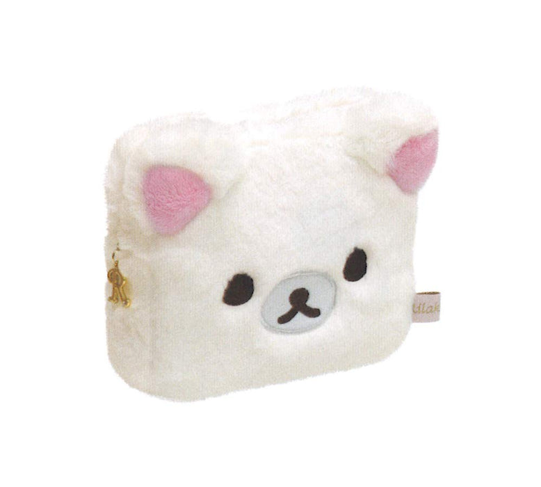 San-X Rilakkuma Sorbet Pouch Korilakkuma Cu51501 - Compact Storage Solution- Japan Figure Store - #1 Bring To You The Best Japanese Goods