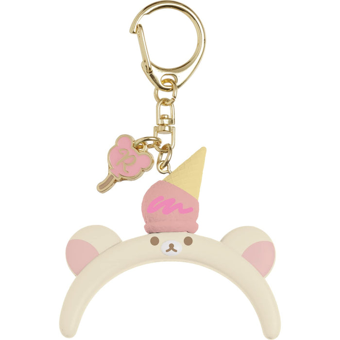 San-X Rilakkuma Weird Amusement Park Korilakkuma Keychain Ab09302- Japan Figure Store - #1 Bring To You The Best Japanese Goods