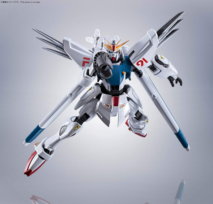 BANDAI Robot Spirits Side Ms Gundam F91 Evolution-Spec Figure- Japan Figure Store - #1 Bring To You The Best Japanese Goods