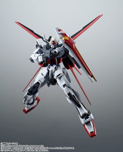 BANDAI Robot Spirits Side Ms Aqm/E-X01 Aile Striker ＆Effect Parts Set Ver. A.N.I.M.E Gundam Seed- Japan Figure Store - #1 Bring To You The Best Japanese Goods