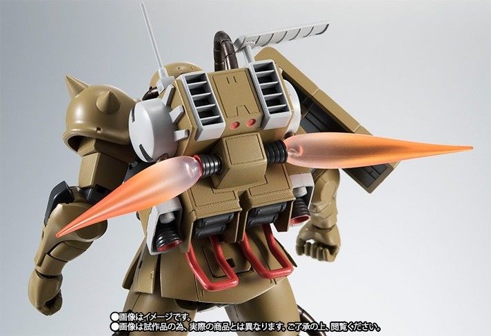 Robot Spirits Side Ms Ms-06f Zaku Mine Layer Ver. A.n.i.m.e. Figure Bandai- Japan Figure Store - #1 Bring To You The Best Japanese Goods