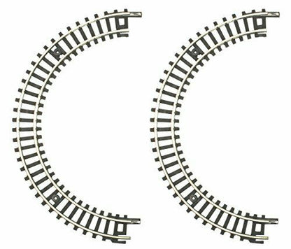 Rokuhan R091 Z Scale Classic Track Curved Track Without Track Bed R45mm 180deg- Japan Figure Store - #1 Bring To You The Best Japanese Goods