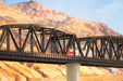 Rokuhan Z Gauge Double Track Truss Iron Bridge Black 1 Piece R094 Model Railroad Supplies- Japan Figure Store - #1 Bring To You The Best Japanese Goods