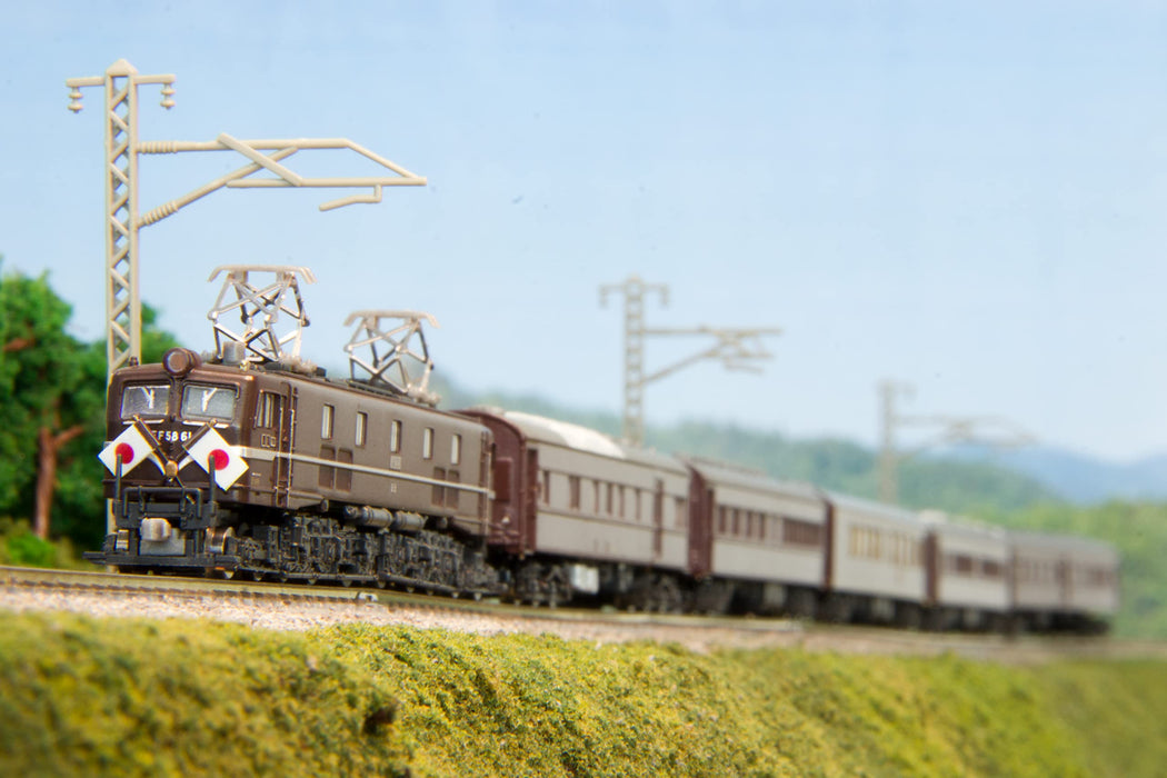 Rokuhan Z Gauge Ef58 Type 61 Serving Specification T039-1 Railway Model Electric Locomotive- Japan Figure Store - #1 Bring To You The Best Japanese Goods