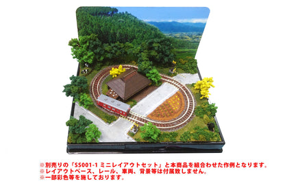Rokuhan Z Gauge Mini Layout Set SS001-2 w/Excl. Scenery Set- Japan Figure Store - #1 Bring To You The Best Japanese Goods