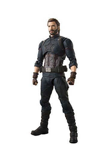 S.h.figuarts Avengers Infinity War Captain America Action Figure Bandai - Japan Figure
