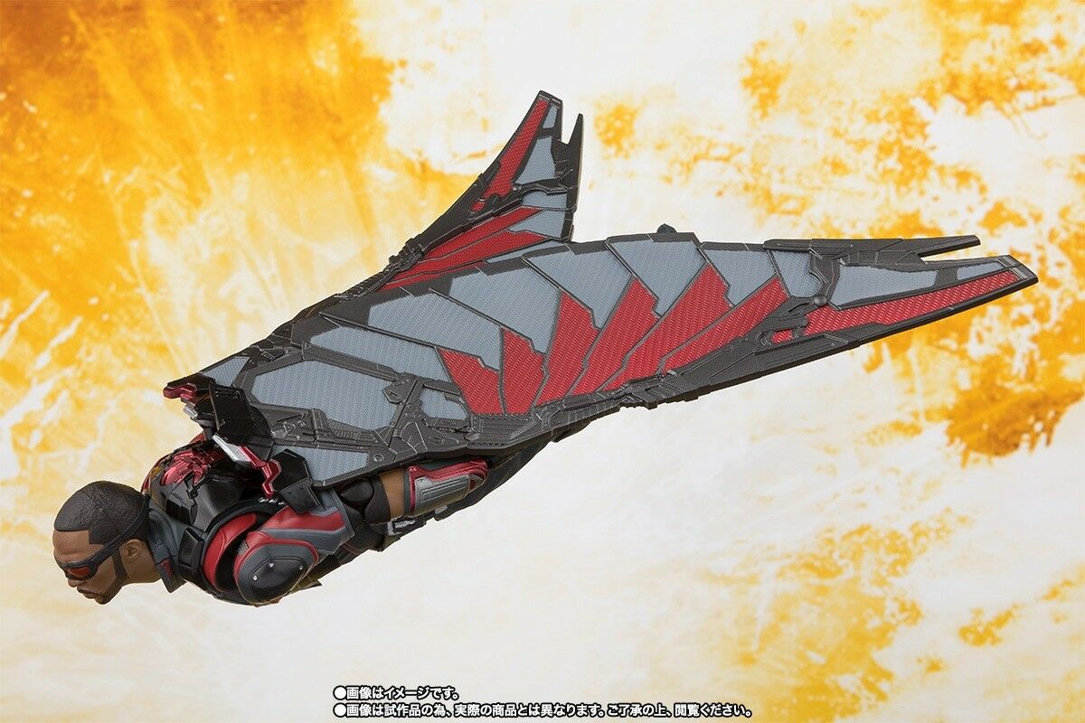S.h.figuarts Avengers Infinity War Falcon Action Figure Bandai- Japan Figure Store - #1 Bring To You The Best Japanese Goods