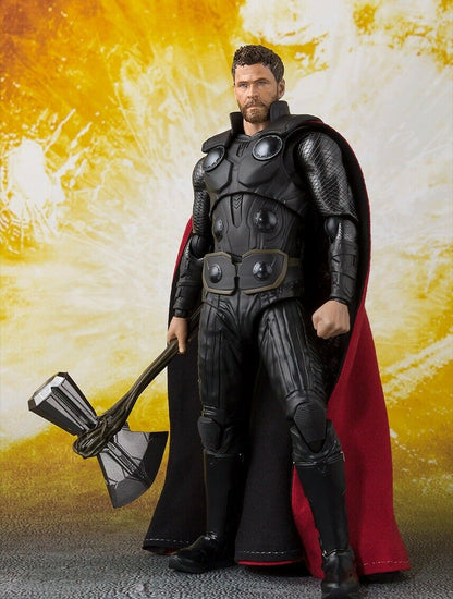 S.h.figuarts Avengers Infinity War Thor Action Figure Premium Bandai - Japan Figure