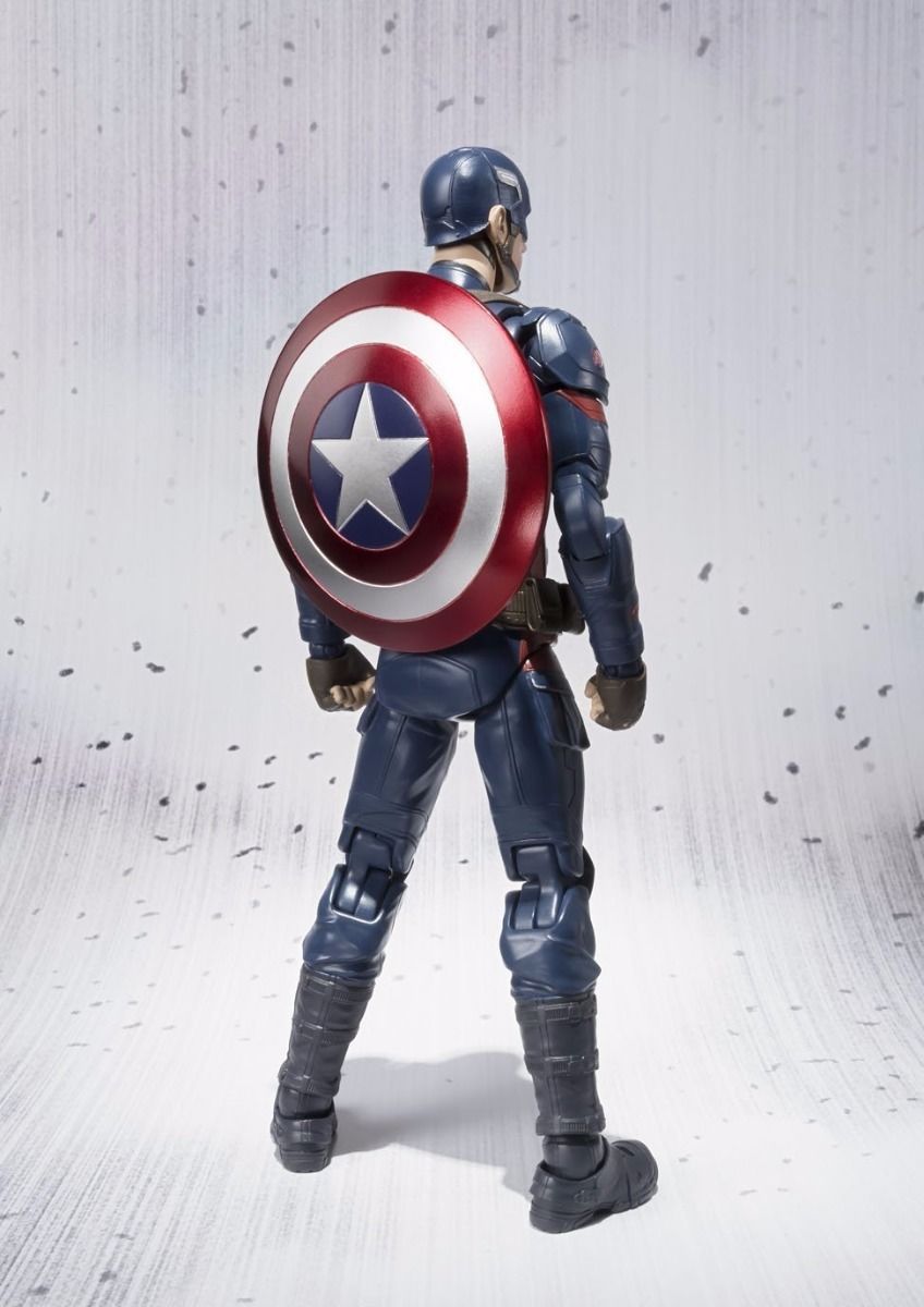 S.h.figuarts Captain America Civil War Ver Action Figure Bandai- Japan Figure Store - #1 Bring To You The Best Japanese Goods