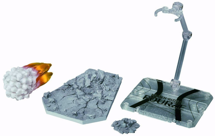 S.h.figuarts Masked Kamen Rider Fourze Stand & Effect Set Action Figure Bandai - Japan Figure