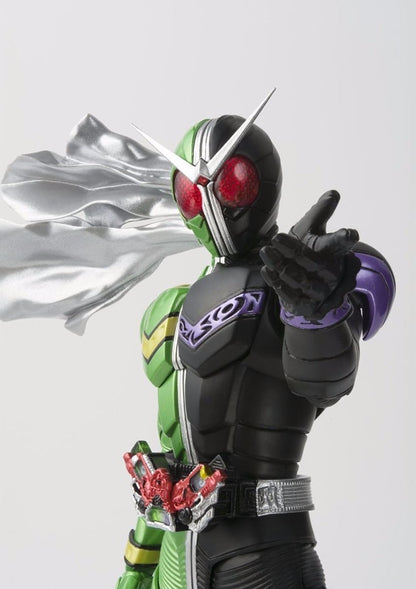 S.h.figuarts Masked Kamen Rider W Cyclone Joker Renewal Ver Bandai- Japan Figure Store - #1 Bring To You The Best Japanese Goods