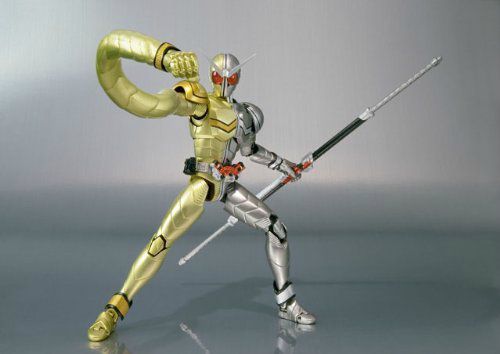 S.h.figuarts Masked Kamen Rider W Double Luna Joker & Luna Metal Bandai Japan- Japan Figure Store - #1 Bring To You The Best Japanese Goods
