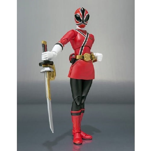 S.h.figuarts Samurai Sentai Shinkenger Shinken Red Kaoru Shiba Bandai - Japan Figure