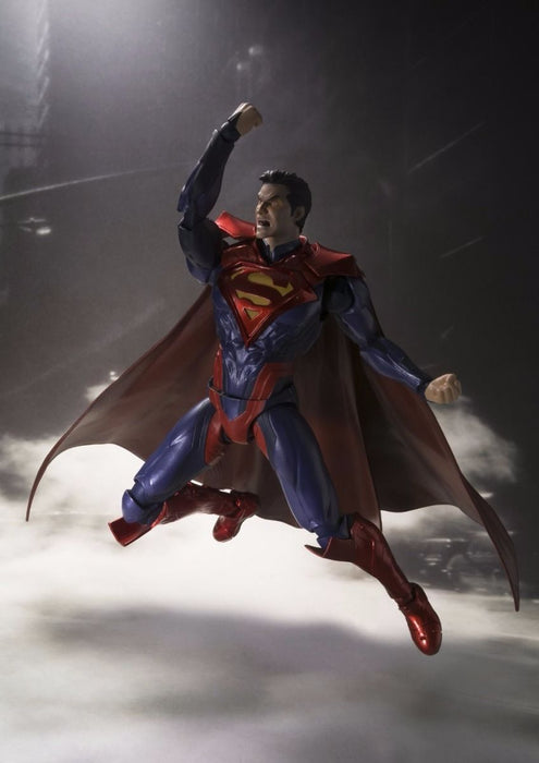 S.h.figuarts Superman Injustice Ver Action Figure Bandai- Japan Figure Store - #1 Bring To You The Best Japanese Goods