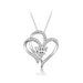 S. Whit Necklace Ladies Chain Silver 925 Eternal Love Open Heart- Japan Figure Store - #1 Bring To You The Best Japanese Goods