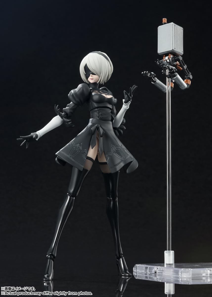 Bandai Spirits S.H.Figuarts 2B Nier Automata Ver 1.1A Japan- Japan Figure Store - #1 Bring To You The Best Japanese Goods