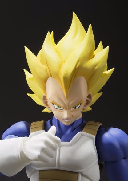 S.h.figuarts Dragon Ball Super Saiyan Vegeta Action Figure Bandai- Japan Figure Store - #1 Bring To You The Best Japanese Goods